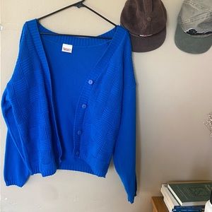 cutie blue cardigan